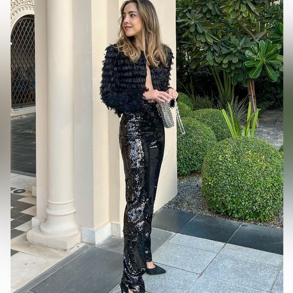 ZARA STRUCTURED CROP JACKET - Picture 7 of 7